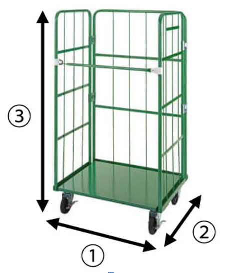 カゴ台車(カゴ車・カゴテナー) | 物流機器の通販 ロジスチール